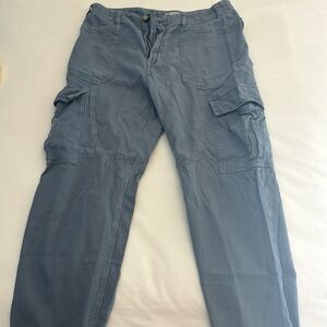 Zara blue cargo pants